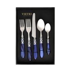Aladdin Antique Blue Five-Piece Place Setting – Set Of 4