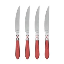 Aladdin Brilliant Steak Knives - Set Of 4 -Famous Cutlery Store ALD 9824R B 2100 web1 aa5d8d0c 891d 4f9a bfa0 c8bcdfd8f016 1800x1800
