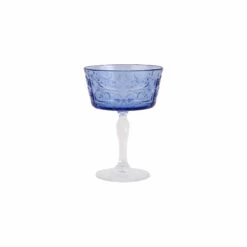 Barocco Cobalt Coupe Champagne Glass