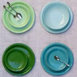 Cucina Fresca Turquoise Dinner Plate -Famous Cutlery Store CUF 2600TQ 3 1800x1800