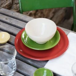 Cucina Fresca Pistachio Salad Plate -Famous Cutlery Store CUF 2601PI 3 1800x1800