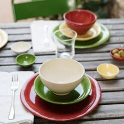 Cucina Fresca Sage Salad Plate -Famous Cutlery Store CUF 2601S 3 1800x1800