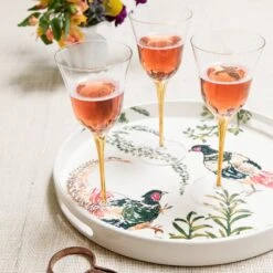 Fauna Pheasants Handled Round Tray -Famous Cutlery Store FAU 9722 LSALT 1 1800x1800