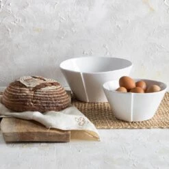Lastra White Large Stacking Serving Bowl -Famous Cutlery Store LAS 26022W 2100 web4 1800x1800