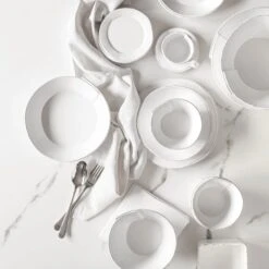 Lastra White Medium Shallow Serving Bowl -Famous Cutlery Store LAS 26025W LSALT 2 a3088abb c40e 403f 9b99 0e038e91163a 1800x1800