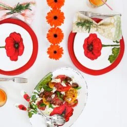 Lastra Poppy Salad Plate -Famous Cutlery Store LPY 2601 LSALT 4 1800x1800