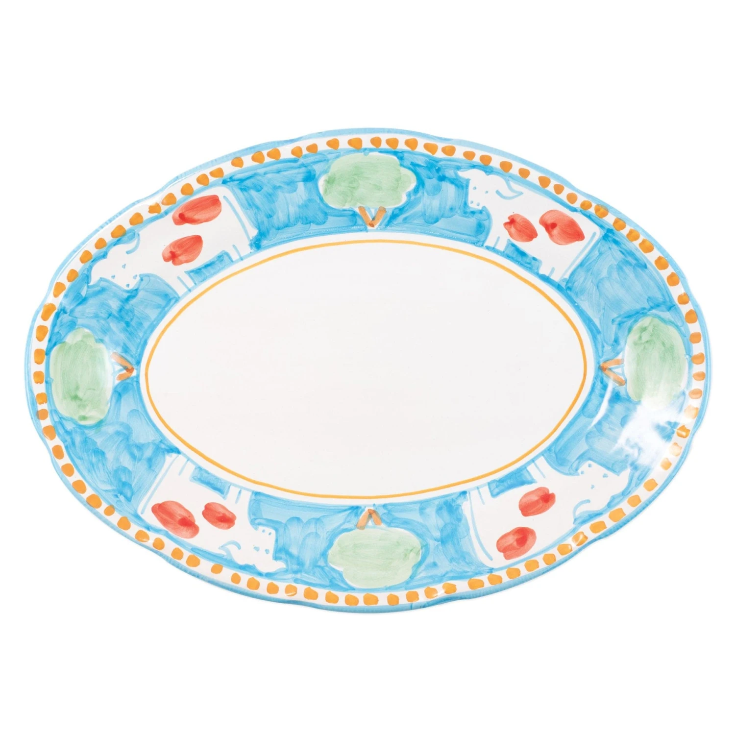 Campagna Mucca Oval Platter 1 Campagna Mucca Oval Platter