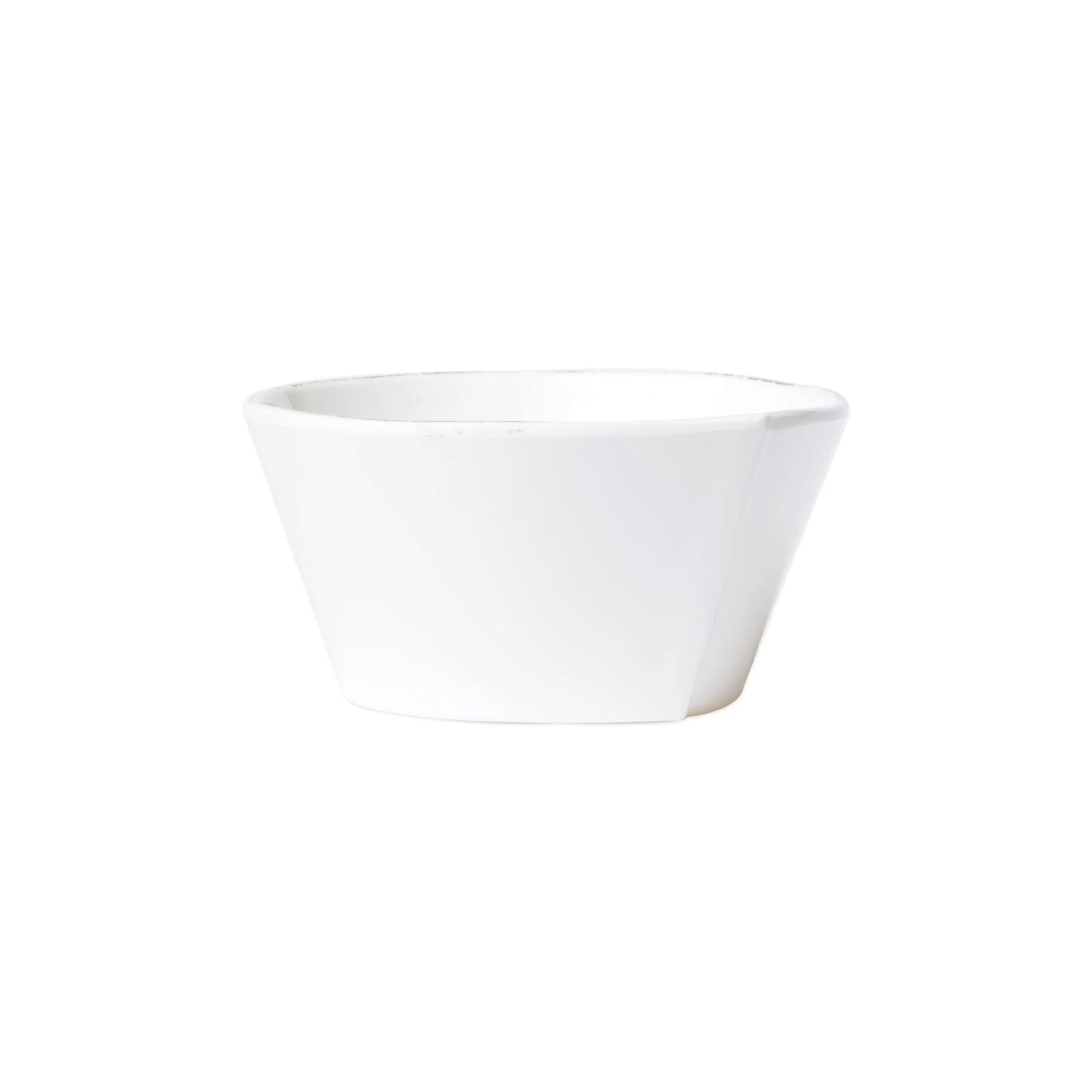 Melamine Lastra White Stacking Cereal Bowl 1 Melamine Lastra White Stacking Cereal Bowl