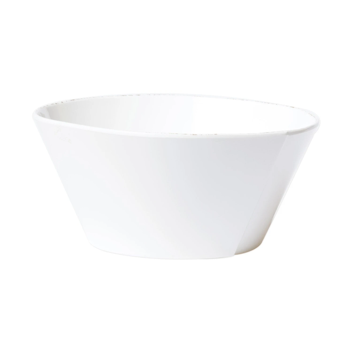 Melamine Lastra White Three-Piece Place Setting 4 Melamine Lastra White Three-Piece Place Setting - Image 4