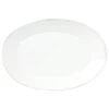 Melamine Lastra White Oval Platter