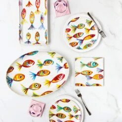 Pesci Colorati Rectangular Platter -Famous Cutlery Store PSE 7827 LSALT 1 1800x1800