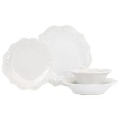 Incanto Stone Baroque Four-Piece Place Setting