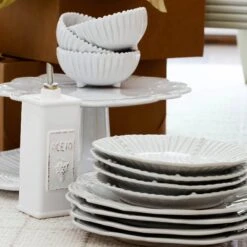 Incanto Stone White Stripe Footed Bowl 5 Incanto Stone White Stripe Footed Bowl -Famous Cutlery Store SINC W1103A LSALT 1 1800x1800