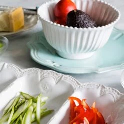 Incanto Stone White Stripe Small Serving Bowl -Famous Cutlery Store SINC W1130 LSALT 1 1800x1800