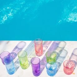 Deco Pink Short Tumbler -Famous Cutlery Store VDEC 8837PI 2 1800x1800