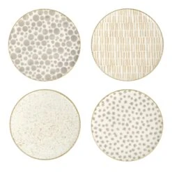 Earth Assorted Dinner Plates - Set Of 4