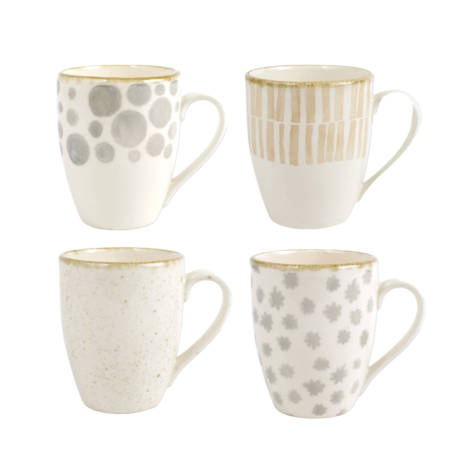 Earth Assorted Mugs - Set Of 4 1 Earth Assorted Mugs - Set Of 4