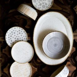 Earth Eggshell Oval Platter -Famous Cutlery Store VETH 003025 LSALT 2 1800x1800