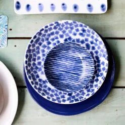 Santorini Stripe Condiment Bowl -Famous Cutlery Store VSAN 003003D LSALT 2 1800x1800