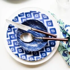 Santorini Stripe Condiment Bowl -Famous Cutlery Store VSAN 003003D LSALT 6 1800x1800