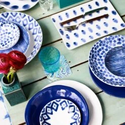 Santorini Dot Small Rectangular Platter -Famous Cutlery Store VSAN 003027 LSALT 5 1800x1800