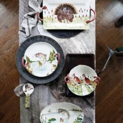 Wildlife Quail Handled Scallop Bowl -Famous Cutlery Store WDL 78052 LSALT 2 1800x1800