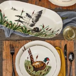 Wildlife Geese Small Oval Platter -Famous Cutlery Store WDL 7877 6 1800x1800