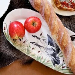 Wildlife Geese Small Oval Platter -Famous Cutlery Store WDL 7877 LSALT 4 1800x1800